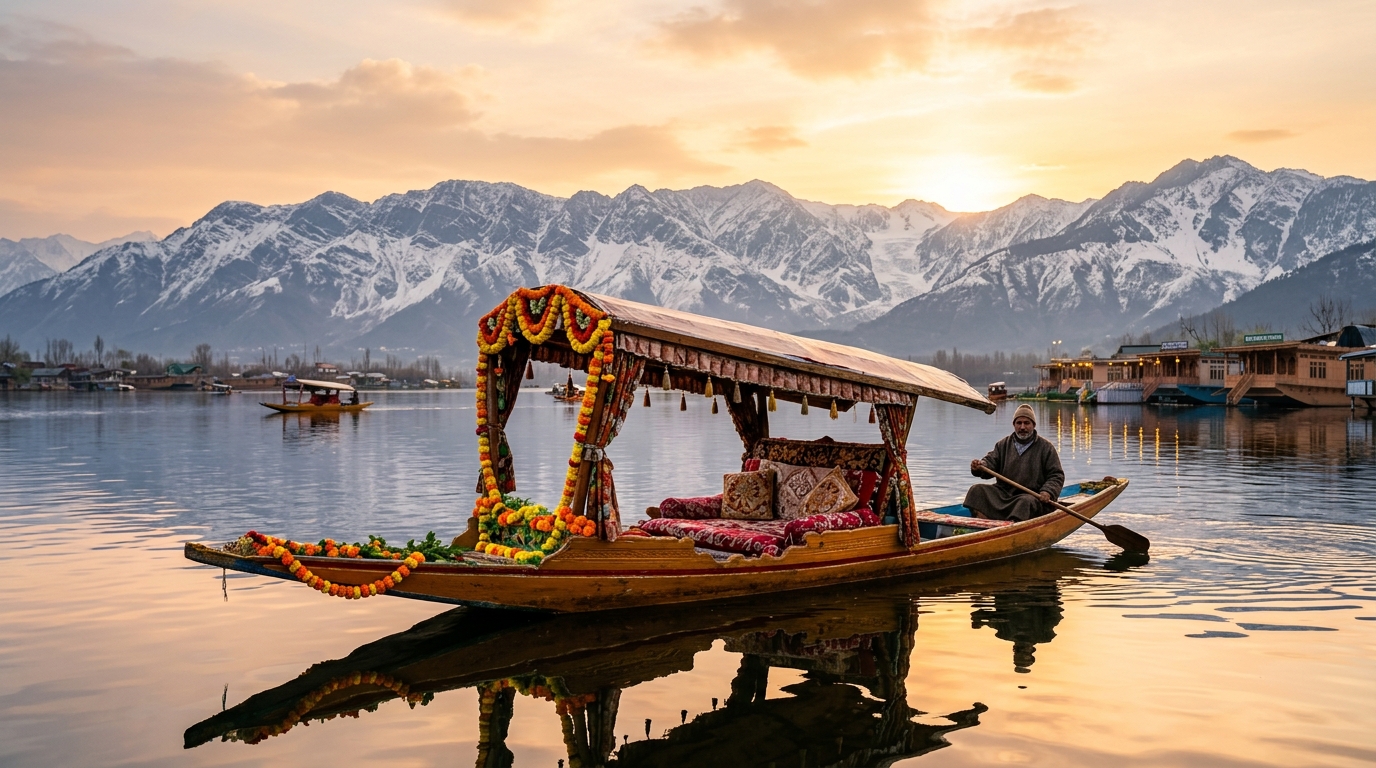 Kashmir Paradise Holiday Tour (Srinagar, Gulmarg & Pahalgam)